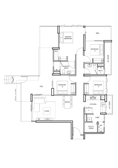 Vue 8 Residence - Floor Plan