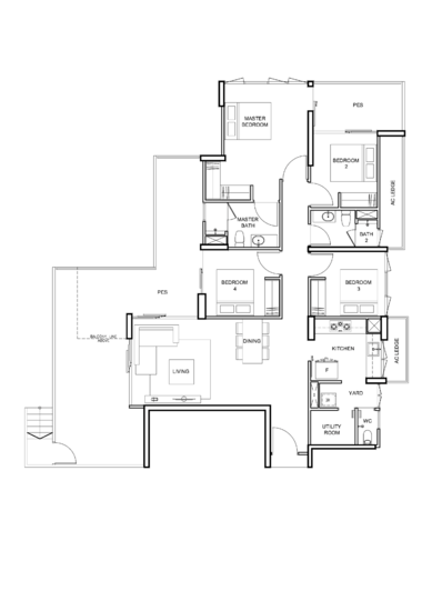 Vue 8 Residence - Floor Plan