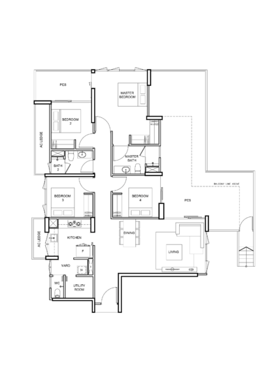 Vue 8 Residence - Floor Plan