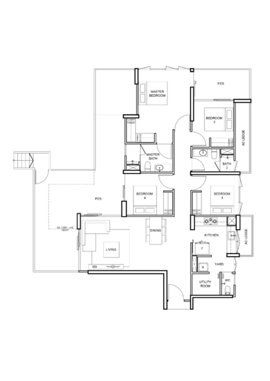 Vue 8 Residence - Floor Plan