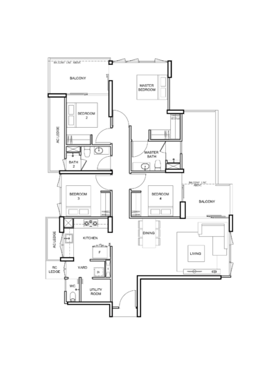 Vue 8 Residence - Floor Plan