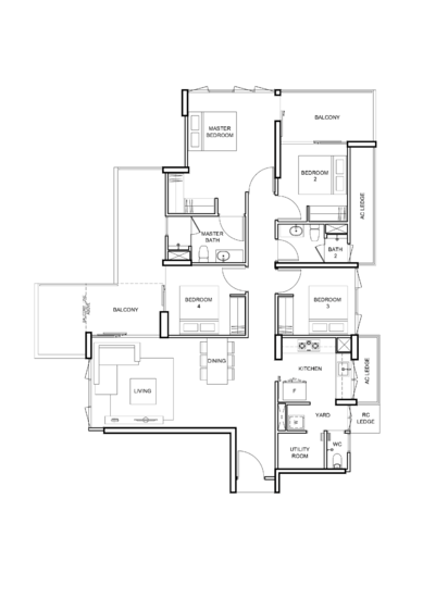 Vue 8 Residence - Floor Plan