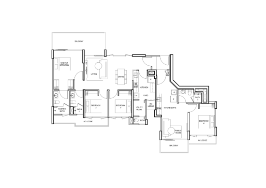 Vue 8 Residence - Floor Plan