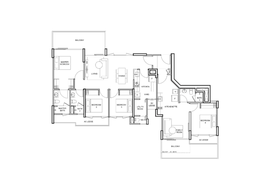 Vue 8 Residence - Floor Plan
