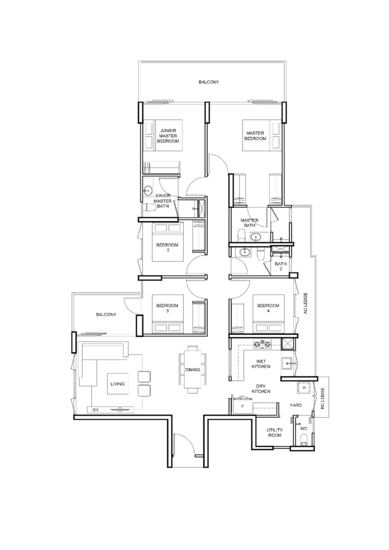 Vue 8 Residence - Floor Plan