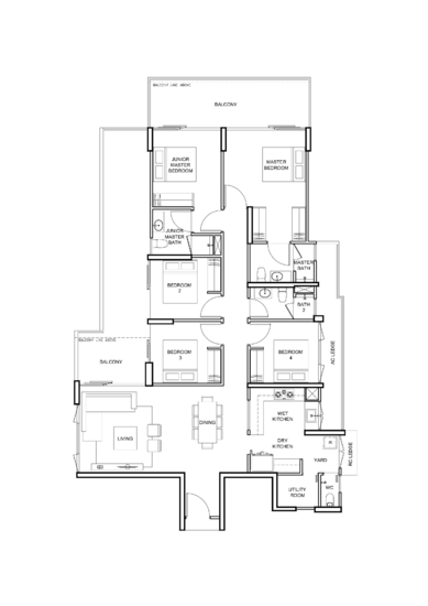Vue 8 Residence - Floor Plan
