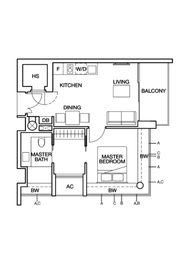 One Balmoral - Floor Plan