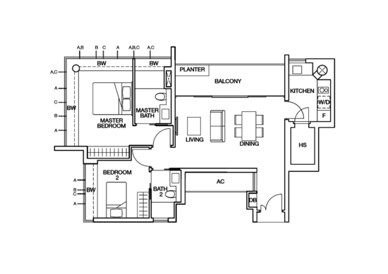 One Balmoral - Floor Plan