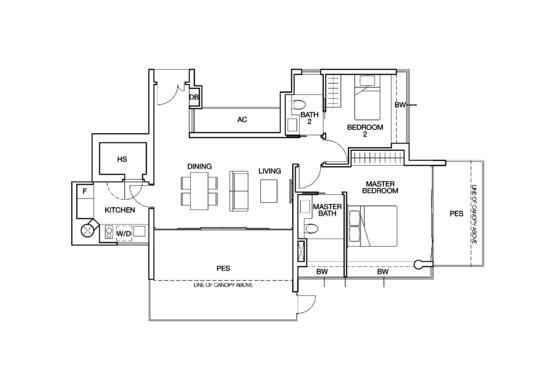 One Balmoral - Floor Plan