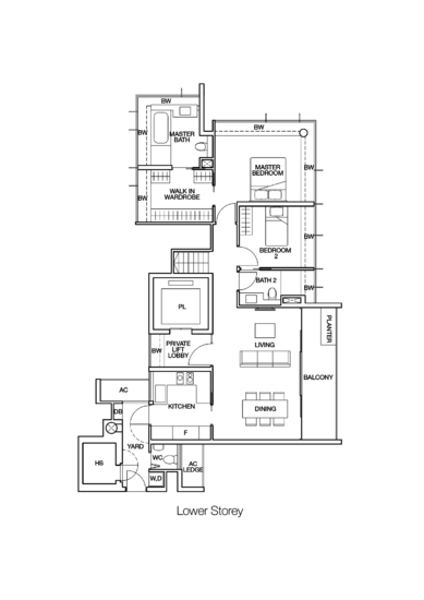 One Balmoral - Floor Plan