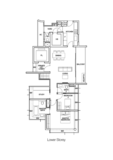 One Balmoral - Floor Plan