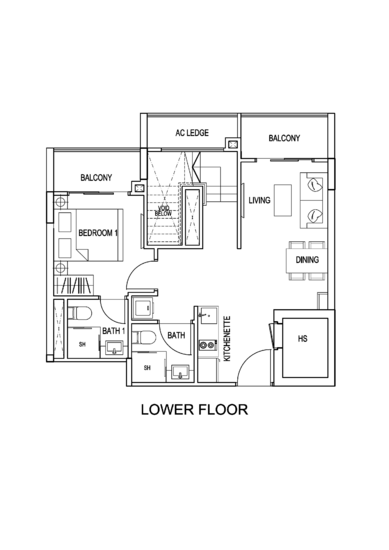 Kensington Square - Floor Plan