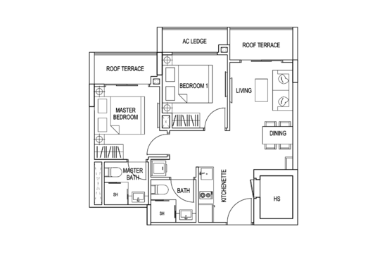 Kensington Square - Floor Plan