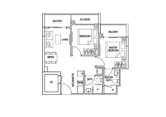 Kensington Square - Floor Plan