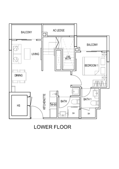 Kensington Square - Floor Plan