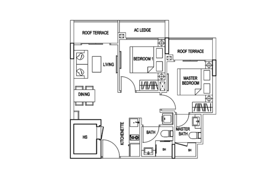 Kensington Square - Floor Plan