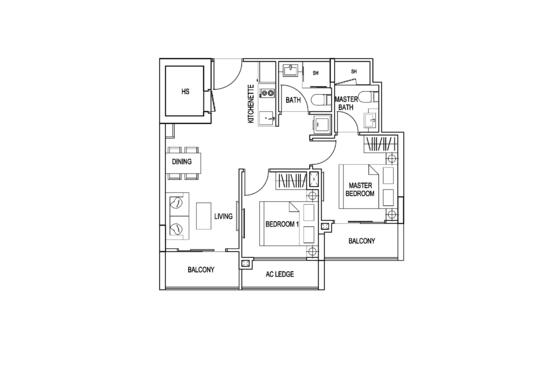 Kensington Square - Floor Plan