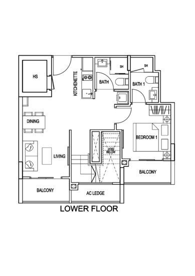Kensington Square - Floor Plan
