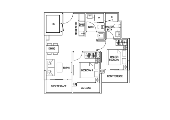 Kensington Square - Floor Plan