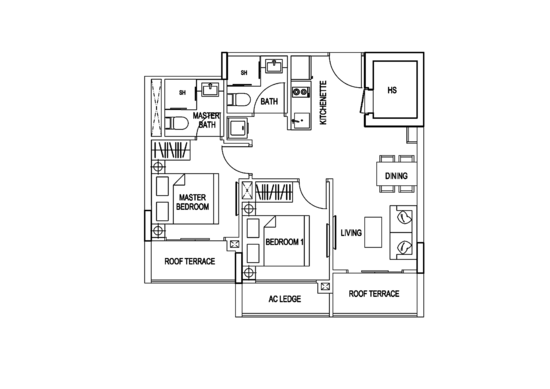 Kensington Square - Floor Plan