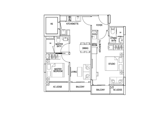 Kensington Square - Floor Plan