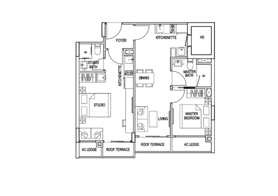 Kensington Square - Floor Plan
