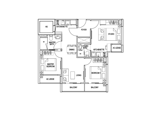 Kensington Square - Floor Plan