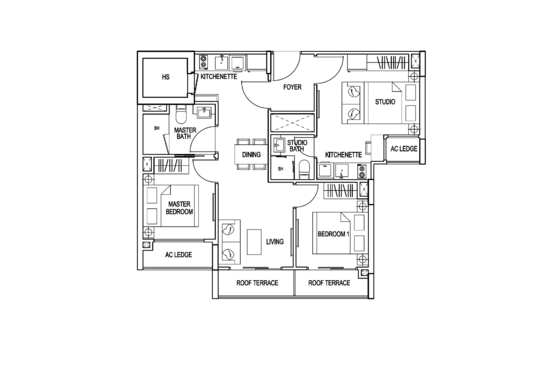 Kensington Square - Floor Plan