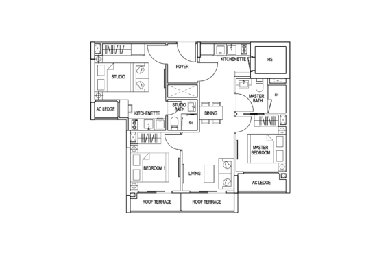 Kensington Square - Floor Plan