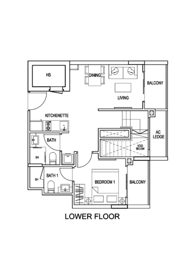 Kensington Square - Floor Plan