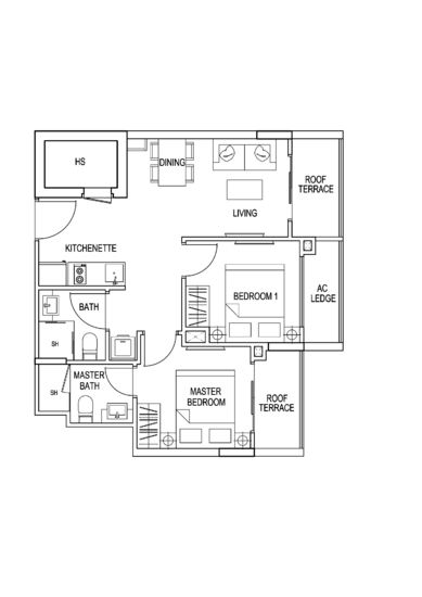 Kensington Square - Floor Plan