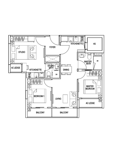 Kensington Square - Floor Plan