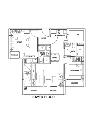 Kensington Square - Floor Plan