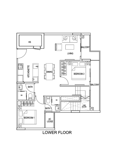 Kensington Square - Floor Plan