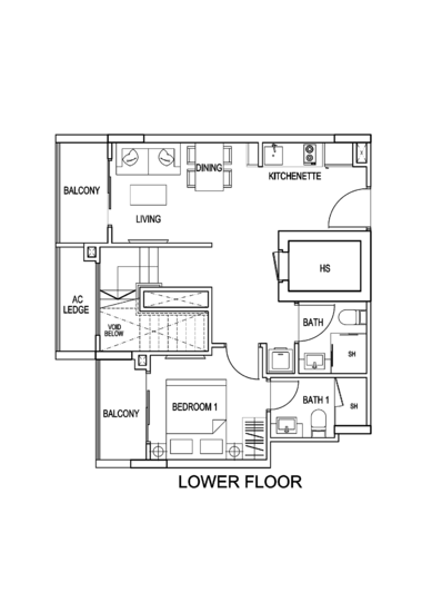 Kensington Square - Floor Plan