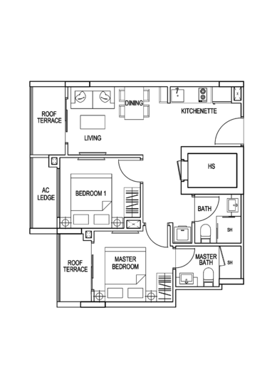 Kensington Square - Floor Plan