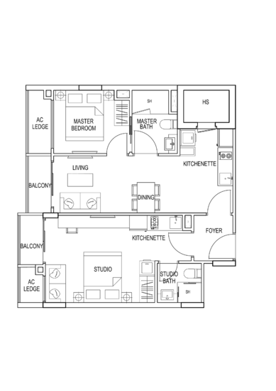 Kensington Square - Floor Plan