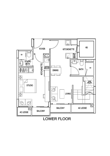 Kensington Square - Floor Plan