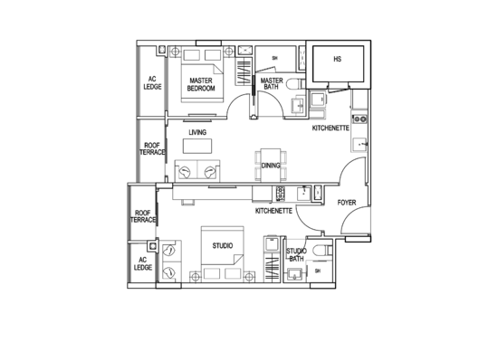 Kensington Square - Floor Plan