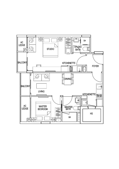 Kensington Square - Floor Plan