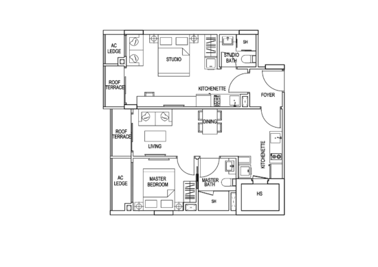 Kensington Square - Floor Plan