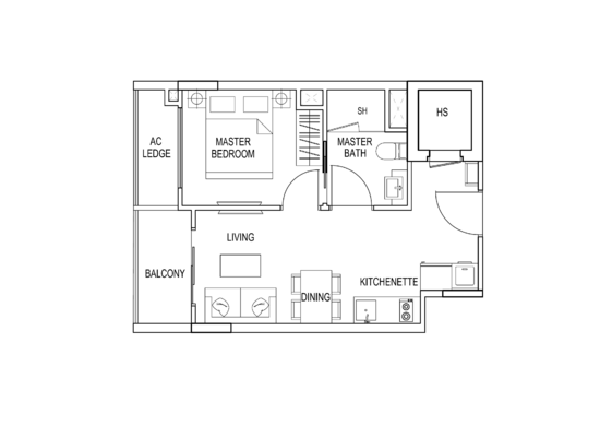 Kensington Square - Floor Plan