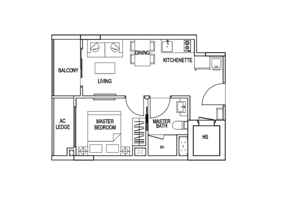 Kensington Square - Floor Plan