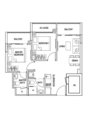 Kensington Square - Floor Plan