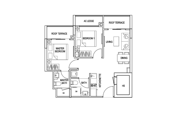 Kensington Square - Floor Plan
