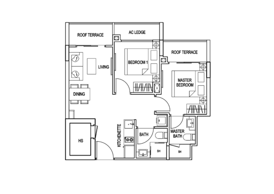 Kensington Square - Floor Plan