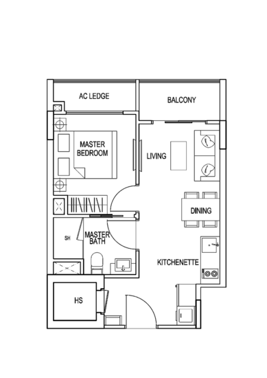 Kensington Square - Floor Plan