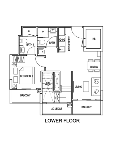 Kensington Square - Floor Plan
