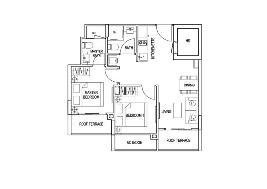 Kensington Square - Floor Plan