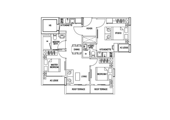 Kensington Square - Floor Plan
